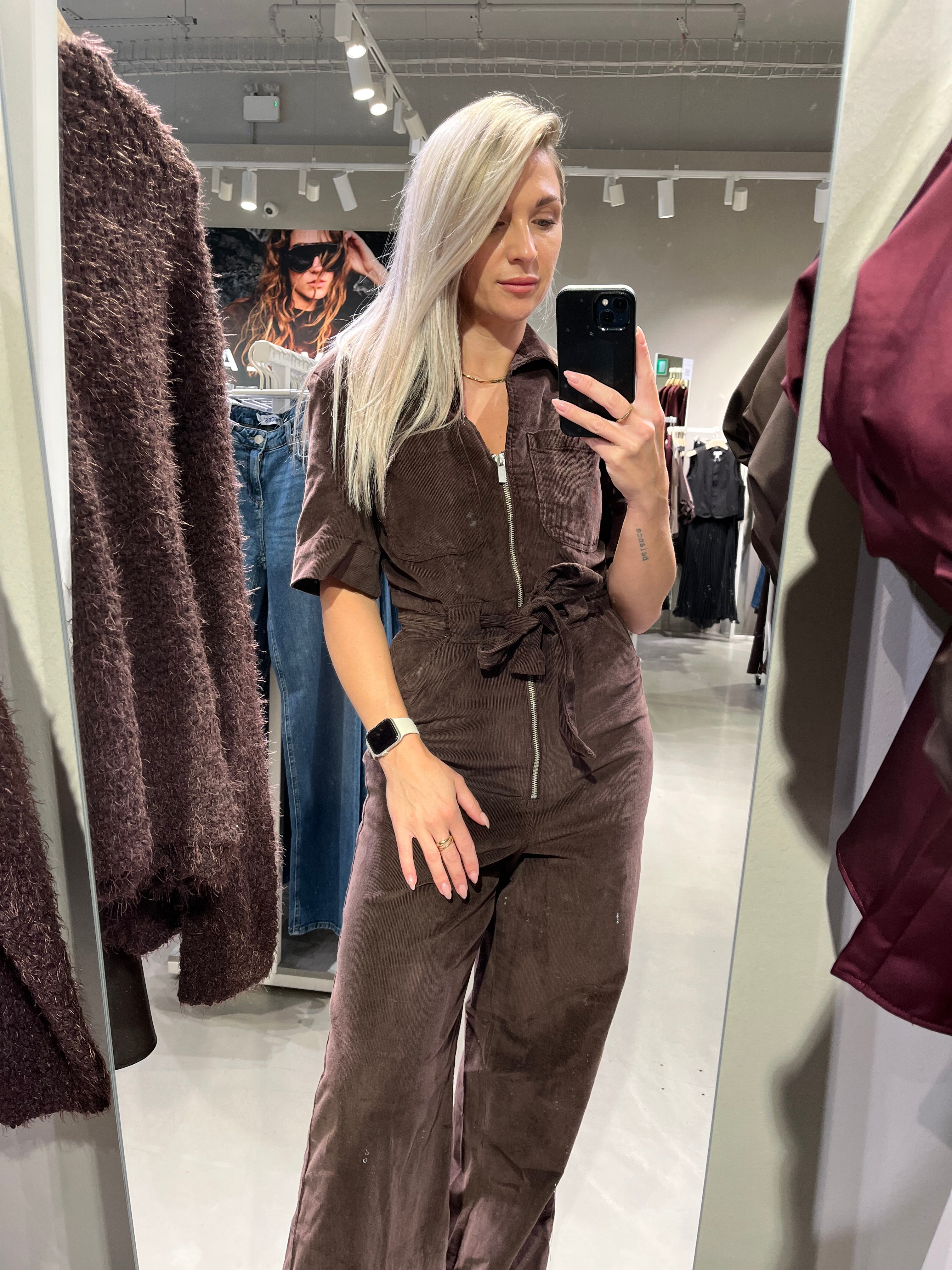 VIGUNA Jumpsuit - Coffee Bean