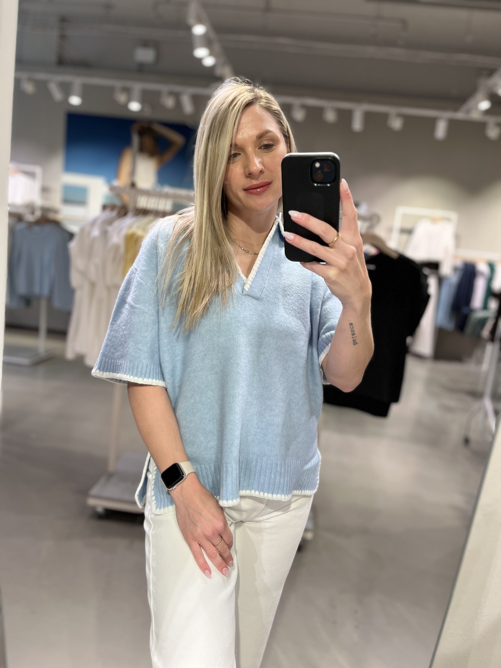 VIYAZMIN Pullover - Nantucket Breeze