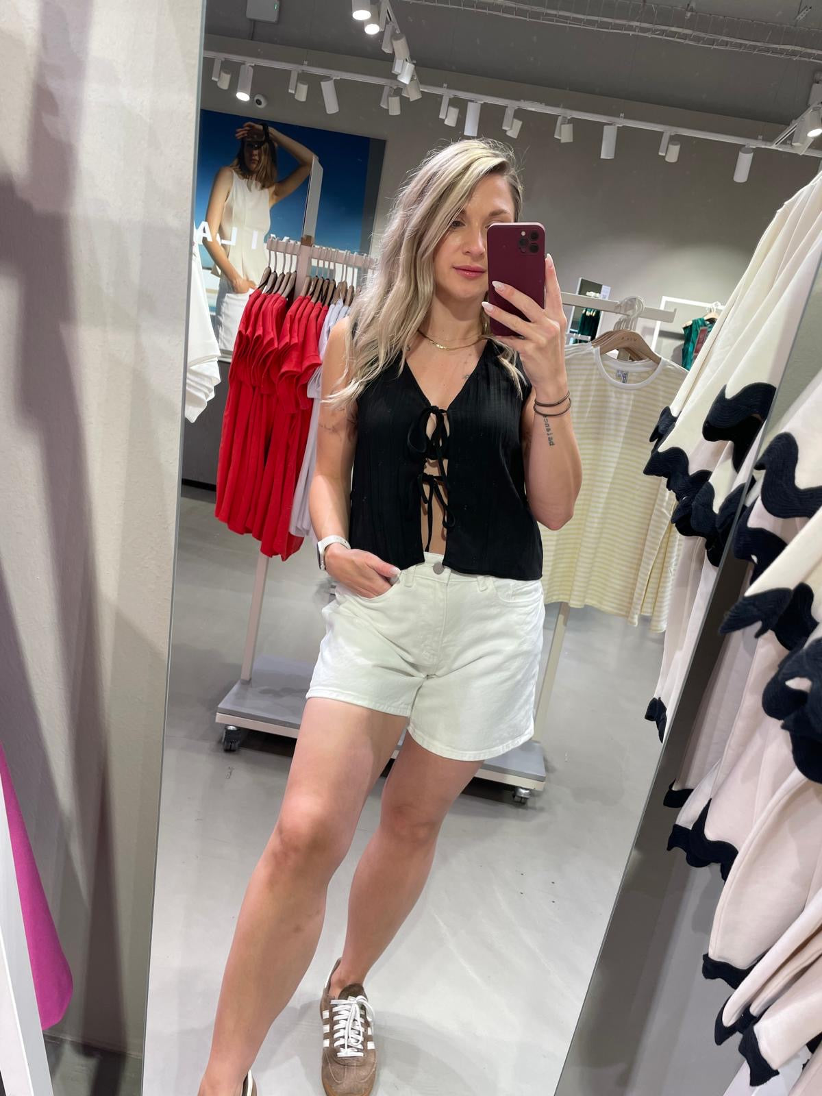 VIAPPI Top - Black Beauty