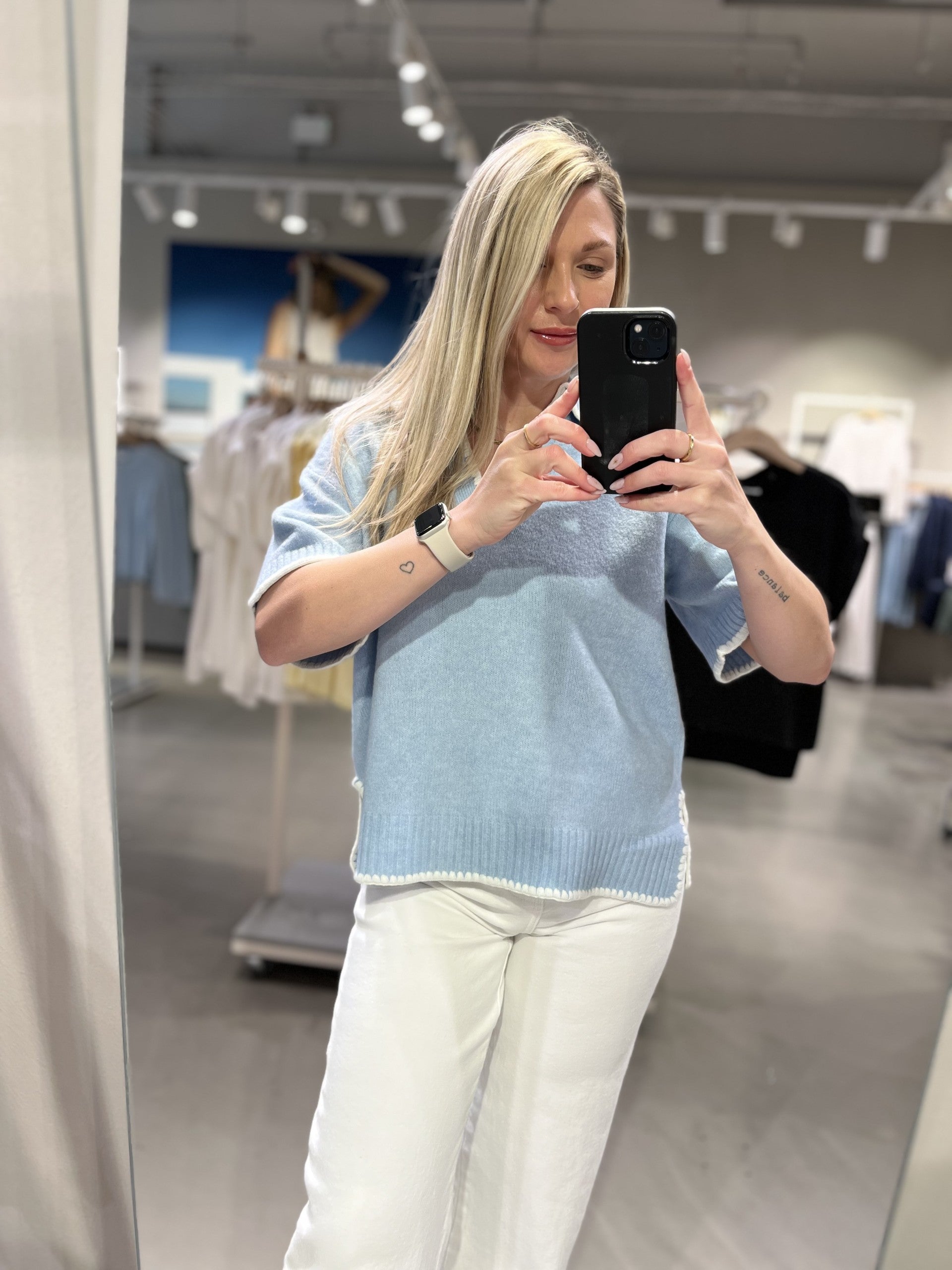 VIYAZMIN Pullover - Nantucket Breeze